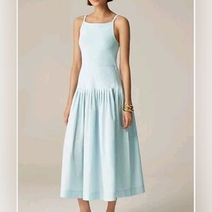 NWT JCREW Pintuck mixy dress